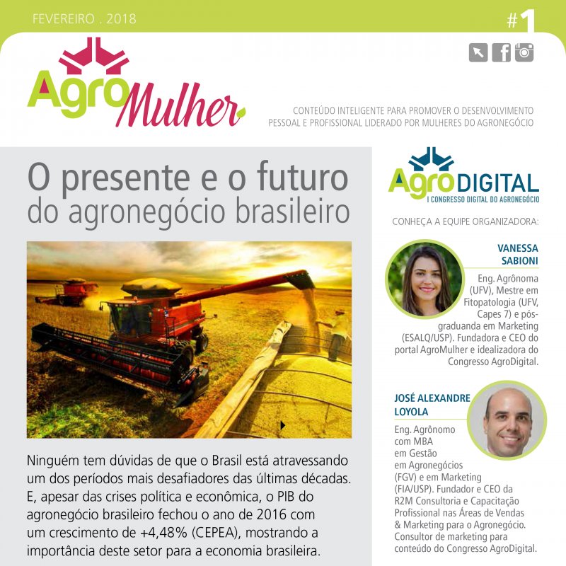 Newsletter AgroMulher #1