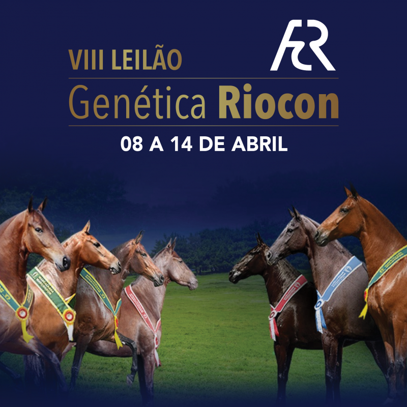 VIII Leilão Genética Riocon - 2025